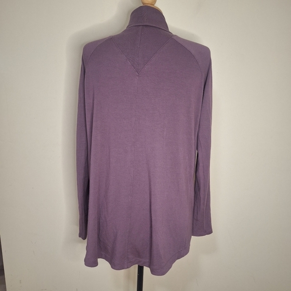 Athleta Nirvana Wear Two Ways Wrap cardigan SZ M - Picture 5 of 8